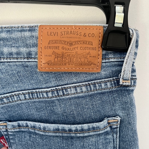 LEVIS 721 High Rise Skinny Jeans Size 25 - Picture 6 of 6